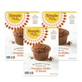thumbnail image 1 of Simple Mills Almond Flour DEF29 Baking Mix, Pumpkin Muffin & Bread Mix - Gluten Free, Plant Based, Paleo Friendly, 9 Ounce (Pack of 3), 1 of 7