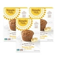 thumbnail image 1 of Simple Mills Almond Flour BDF32 Baking Mix, Banana Muffin & Bread Mix - Gluten Free, Plant Based, Paleo Friendly, 9 Ounce (Pack of 3), 1 of 3
