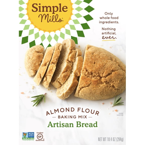Simple Mills Artisan Bread Baking Mix, 10.4 Oz