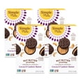 thumbnail image 1 of Simple Mills Cocoa & Cashew HYZ01&nbsp;Butter Sandwich Cookies - Gluten Free, Vegan, Healthy Snacks, 6.7 oz (Pack of 4), 1 of 3
