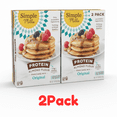 thumbnail image 1 of Simple Mills Just Add Water Almond Flour Pancake Mix, Original Protein - Gluten Free, Plant Based, Paleo Friendly, Breakfast, 10.4 Ounce (Pack of 2), 1 of 8