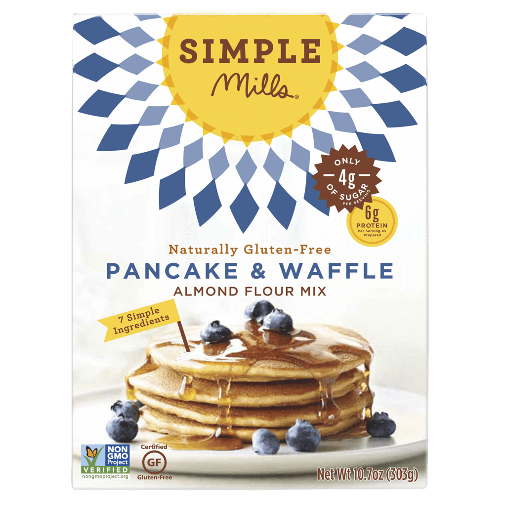Simple Mills Pancake & Waffle Mix, 10.70 OZ (Pack of 6)