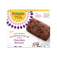 Simple Mills Soft Baked Almond Flour Bars, Chocolate Brownie, Gluten