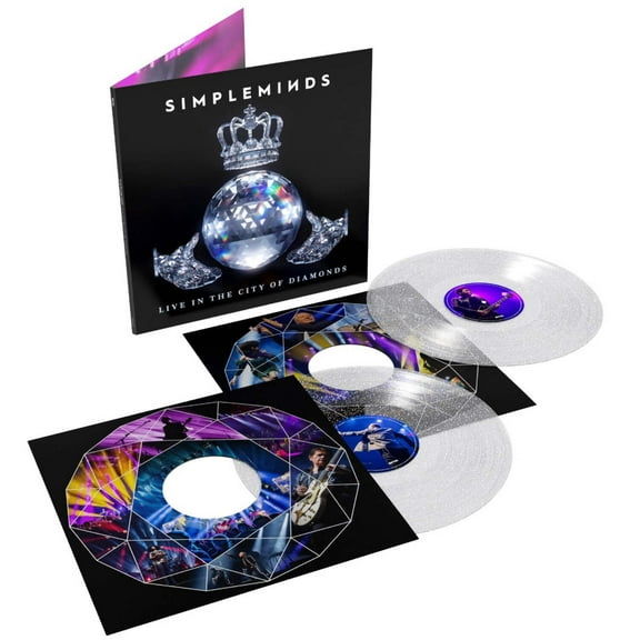 Simple Minds - Live In The City Of Diamonds (Indie Exclusive, Limited Edition, Gatefold LP Jacket, Diamond Luxe Packaging) (2 Lp's) - Vinyl