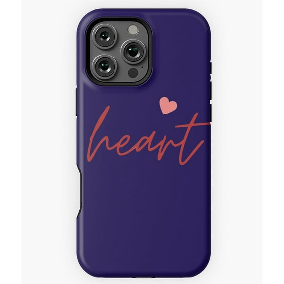 Simple Minimalist Red Heart Art - Popular Phone M2187 Phone Case for iPhone 17 16 15 14 13 12 11 Pro Max