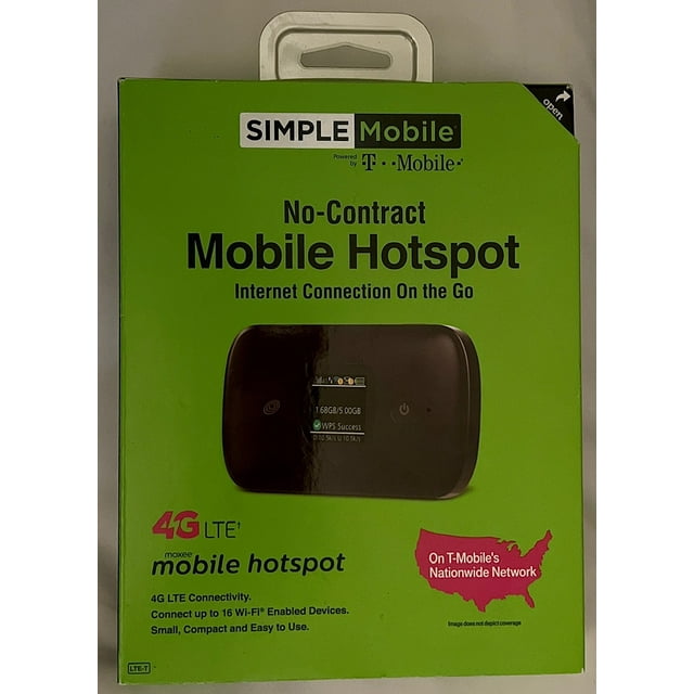 Simple Mobile, No Contract, 4G LTE MOXEE Mobile Hotspot, K779HSDL