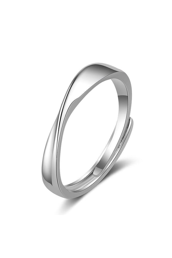 Simple Mobius Ring Couple Long Distance Relationship