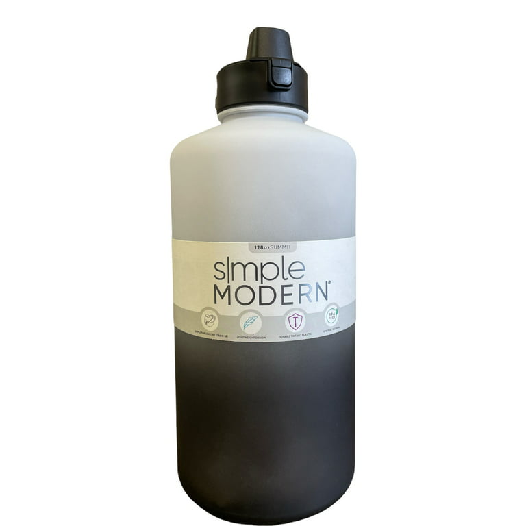 Simple Modern 1-Gallon Water Bottle with Straw Lid with Ounce