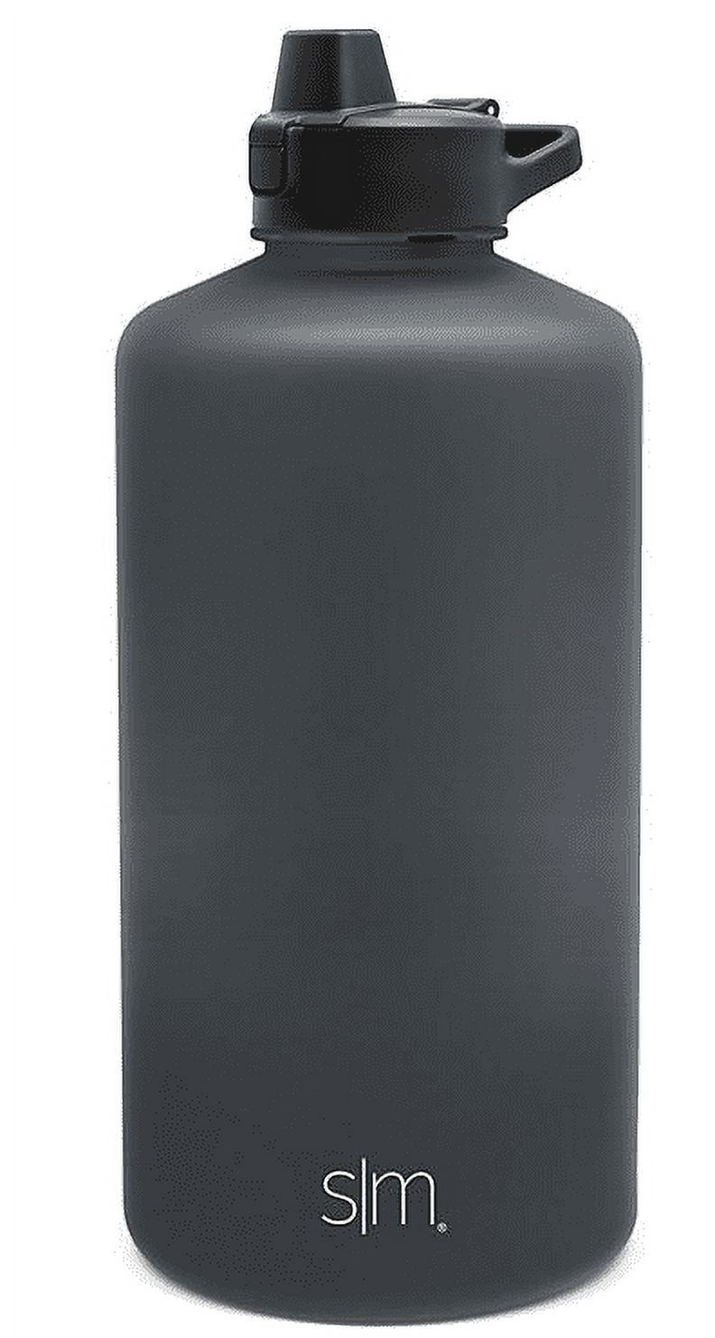 Simple Modern 1-Gallon Water Bottle with Straw Lid with Ounce Markers  Exclusive Graphite Color 