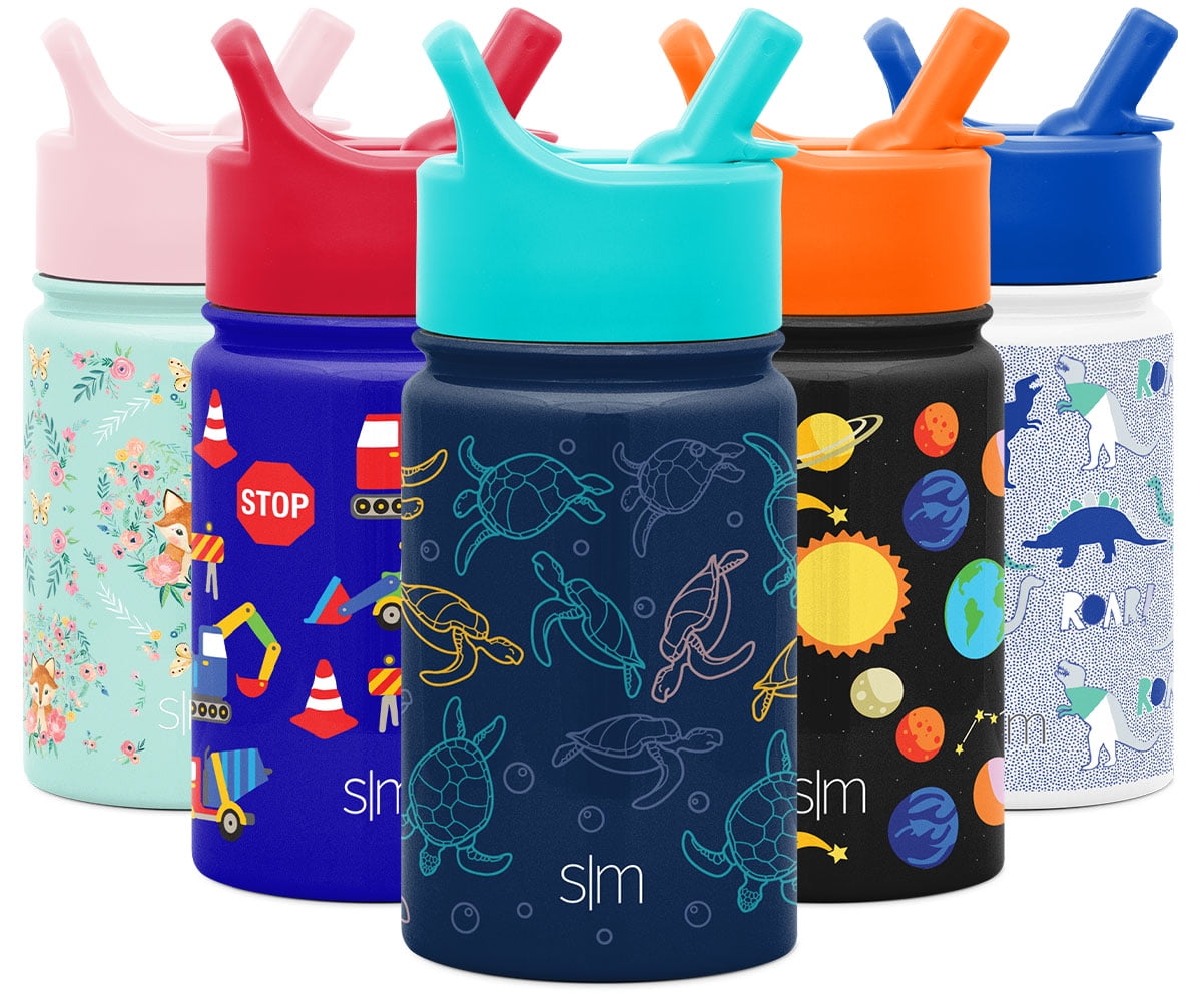 Simple Modern 14oz Stainless Steel Solar System Summit Kids Tumbler With  Lid And Straw : Target