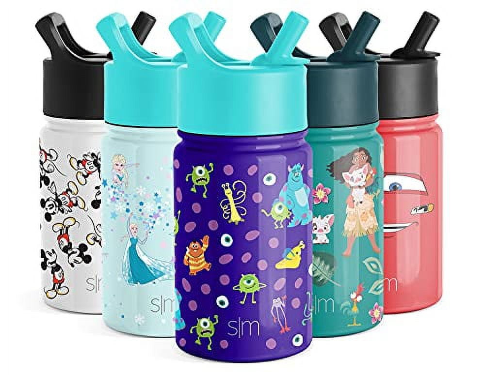 GetUSCart- Simple Modern 10oz Disney Summit Kids Water Bottle Thermos with  Straw Lid - Dishwasher Safe Vacuum Insulated Double Wall Tumbler Travel Cup  18/8 Stainless Steel - Disney: Minnie Retro