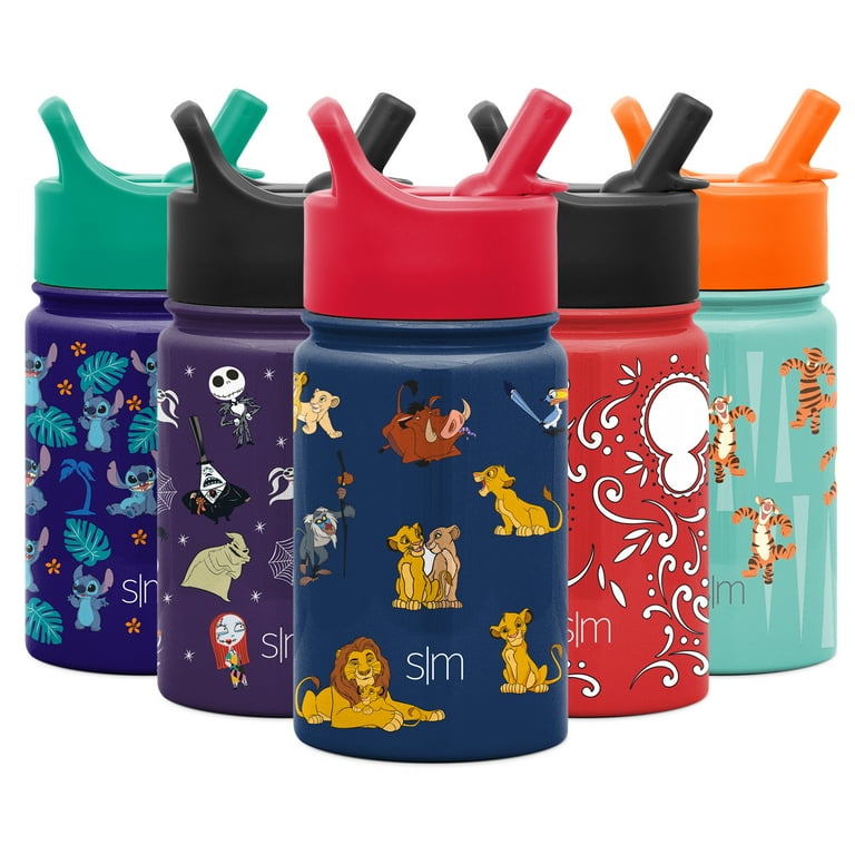 Simple Modern 10 Ounce Disney Summit Kids Water Bottle Thermos with Straw  Lid - Vacuum Insulated 18/8 Stainless Steel - Minnie: Dots 