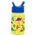 thumbnail image 1 of Simple Modern 10oz. Summit Kids Water Bottle Thermos with Straw Lid - Dishwasher Safe Vacuum Insulated Double Wall Tumbler Travel Cup 18/8 Stainless Steel -Sunshine Dino, 1 of 7