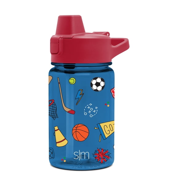 Simple Modern 12 fl oz Reusable Tritan Summit Water Bottle with Silicone Straw Lid | All Star