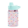 thumbnail interactive-video image 1 of Simple Modern 12 fl oz Reusable Tritan Summit Water Bottle with Silicone Straw Lid | Birthday Cake, 1 of 6