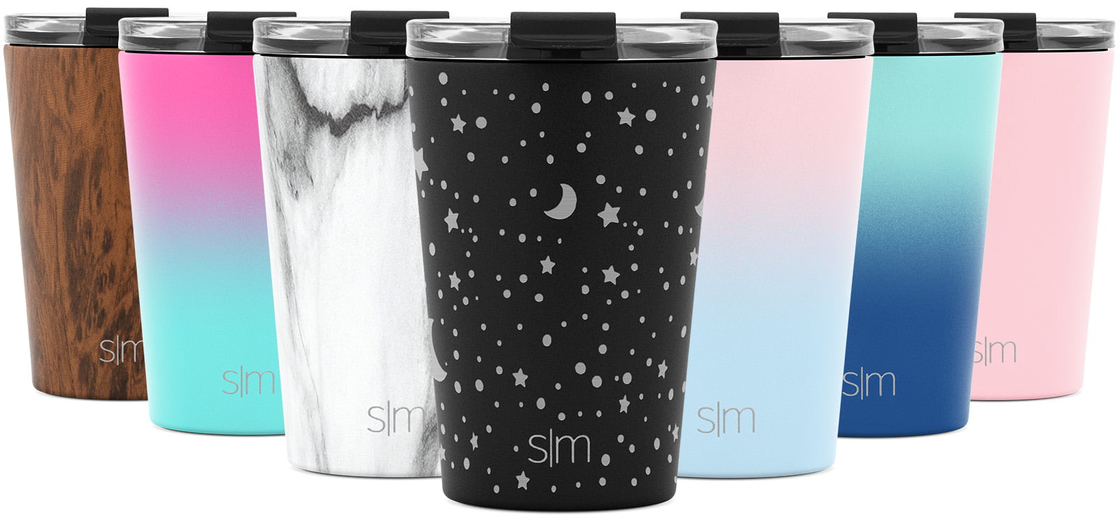 Simple Modern Tumbler Flip Lid, Reusable Replacement ONLY Fits Simple  Modern, S, M, Stainless Steel Classic, Journey, Scout Travel Coffee Mug  Water Bottle, Classic Collection