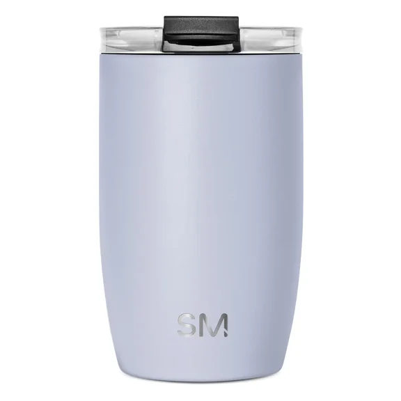 Simple Modern 12oz Voyager Insulated Tumbler with Clear Flip Lid & Straw for Coffee, Tea, Water