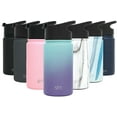 thumbnail image 1 of Simple Modern 14 Oz. Summit Water Bottle - Travel Mug Stainless Steel Tumbler Flask with 2 Lids - Wide Mouth Double Wall Vacuum Insulated Leakproof Ombre: Tropical Seas, 1 of 7