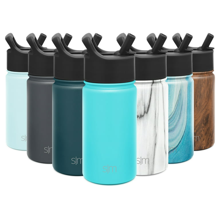 Refreshing and Stylish Modern Water Bottle with Straw Lid