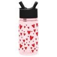 thumbnail image 1 of Simple Modern 16oz Summit Kids Tritan Water Bottle with Straw Lid for Toddler - Dishwasher Safe Travel Tumbler - Hearts, 1 of 6