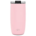 thumbnail image 1 of Simple Modern 16oz Voyager Travel Mug Tumbler w/ Clear Flip Lid & Straw - Coffee Cup Vacuum Insulated Flask 18/8 Stainless Steel Hydro Water Bottle -Blush, 1 of 2