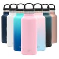 thumbnail image 1 of Simple Modern 17 Oz. Ascent Water Bottle - Stainless Steel Flask with Handle Lid - Hydro Double Wall Tumbler Vacuum Insulated Pink Small Reusable Metal Leakproof -Blush, 1 of 7