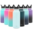 thumbnail image 1 of Simple Modern 17oz Ascent Water Bottle With Straw Lid - Stainless Steel Hydro Tumbler Flask - Double Wall Vacuum Insulated Small Reusable Metal Leakproof -Seaside, 1 of 7