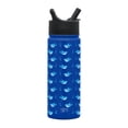 thumbnail image 1 of Simple Modern 18 Ounce Summit Kids Water Bottle Thermos with Straw Lid - Vacuum Insulated 18/8 Stainless Steel - Shark Bite, 1 of 6