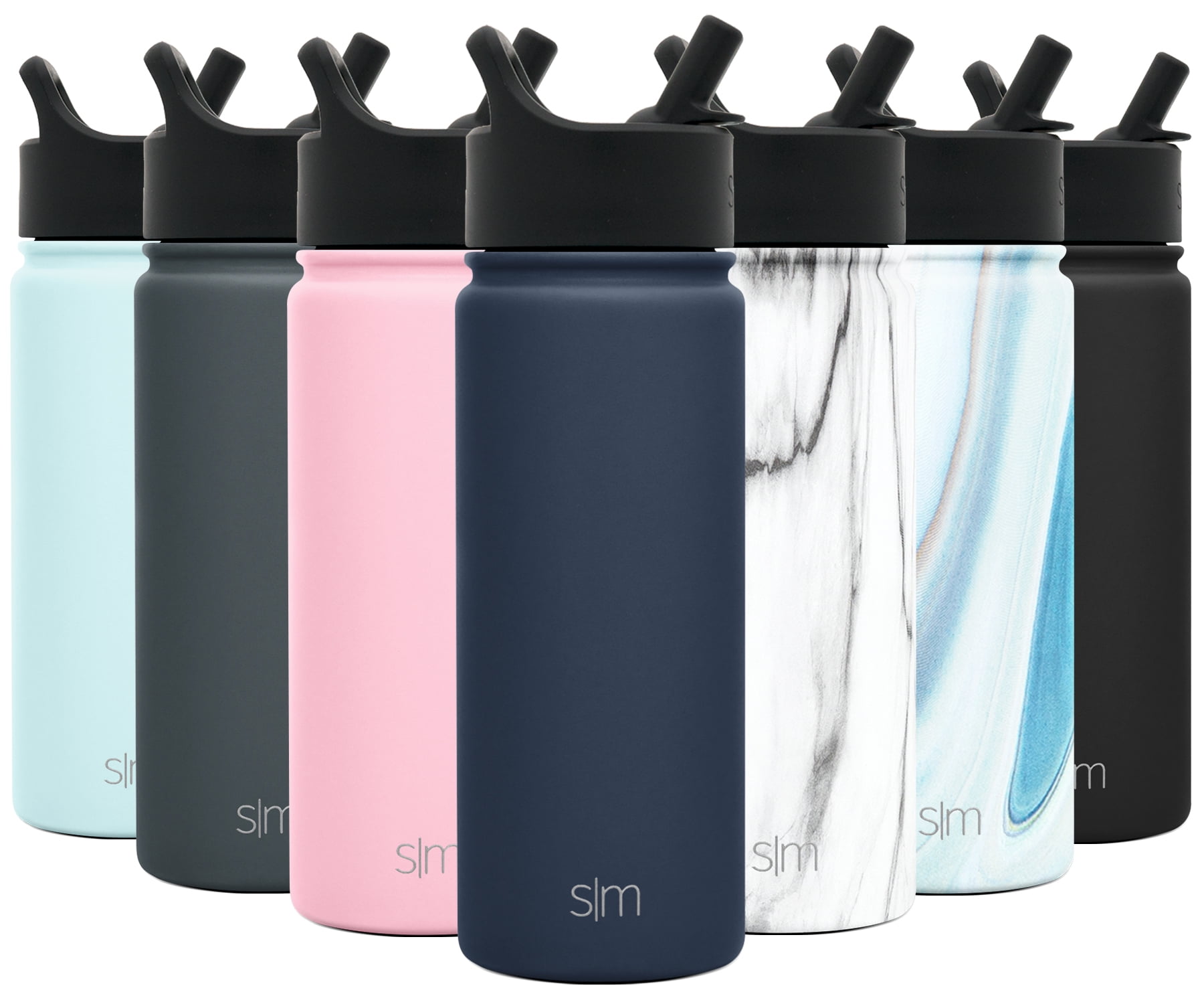  Simple Modern Disney Water Bottle with Straw Lid Vacuum  Insulated Stainless Steel Metal Thermos, Gifts Reusable Leak Proof Flask  for Gym, Travel, Summit Collection