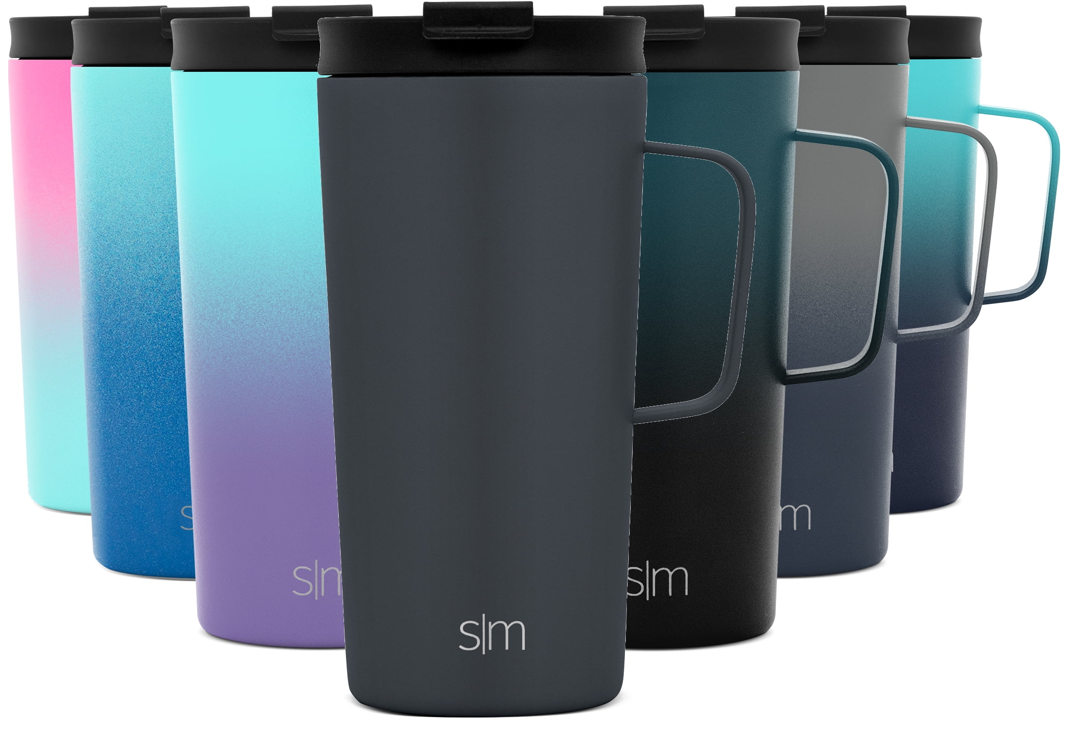 Insulated Skinny Stainless Steel Tumbler - 18oz Coffee Tumbler with Flip  Top Lid - Travel Coffee Mug 100% Leak-Proof Lids - Slim Vacuum Insulated  Tumblers Keeps Hot and Cold - Great for