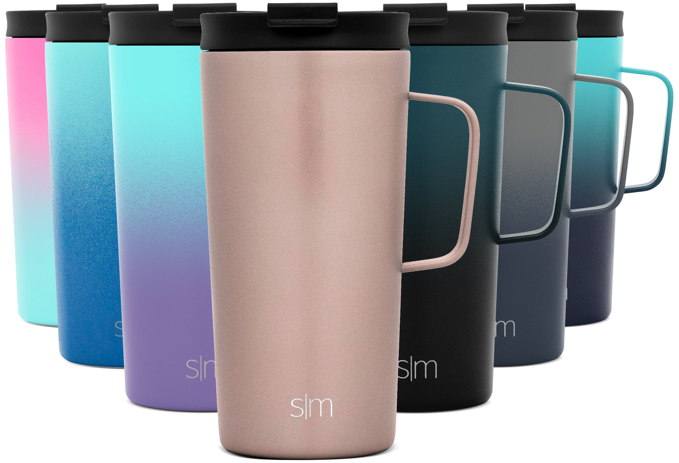 FRANIKAI Simpler Modern Stainless Steel Tumblers, Coffee Cups or Trave