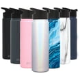 thumbnail image 1 of Simple Modern 22 Oz. Summit Water Bottle - Stainless Steel Tumbler Metal Flask with 2 Lids - Wide Mouth Double Wall Vacuum Insulated Leakproof Shimmer: Selenite, 1 of 7