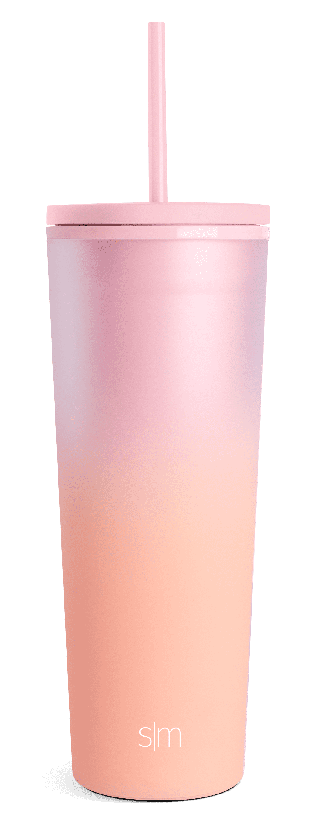 Simple Modern 24oz Classic Tumbler with Straw, extra lid, 2 straws
