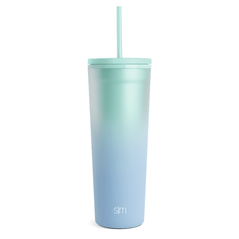 Simple Modern 24 fl oz Double Wall Plastic Classic Tumbler with  Straw