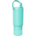 thumbnail image 1 of Simple Modern 24 fl oz Insulated Stainless Steel Trek Pivot Tumbler with Straw Lid, Top Handle and Boot|Ocean Water, 1 of 7