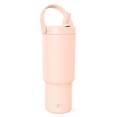 thumbnail image 1 of Simple Modern 24 fl oz Insulated Stainless Steel Trek Pivot Tumbler with Straw Lid and Top Handle|Ballet Slipper Pink, 1 of 4