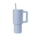thumbnail image 1 of Simple Modern 30 fl oz Insulated Stainless Steel Trek Tumbler with Straw Lid | Mystifying Blue, 1 of 8