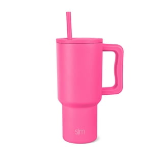 Simple Modern 40 oz Trek Tumbler with Handle and Straw Lid Salmon