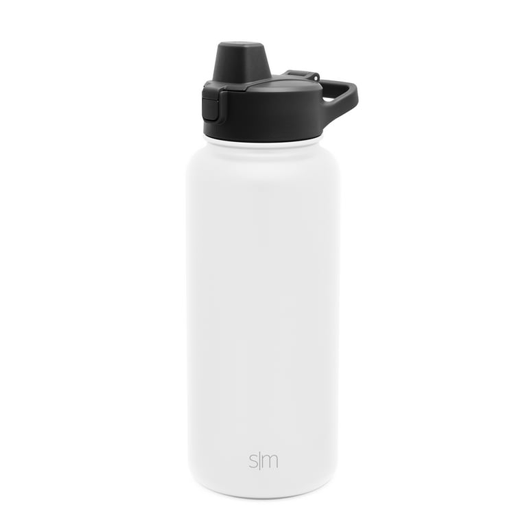 Simple Modern Summit 32oz Stainless Steel Water Bottle with Straw Lid Winter White