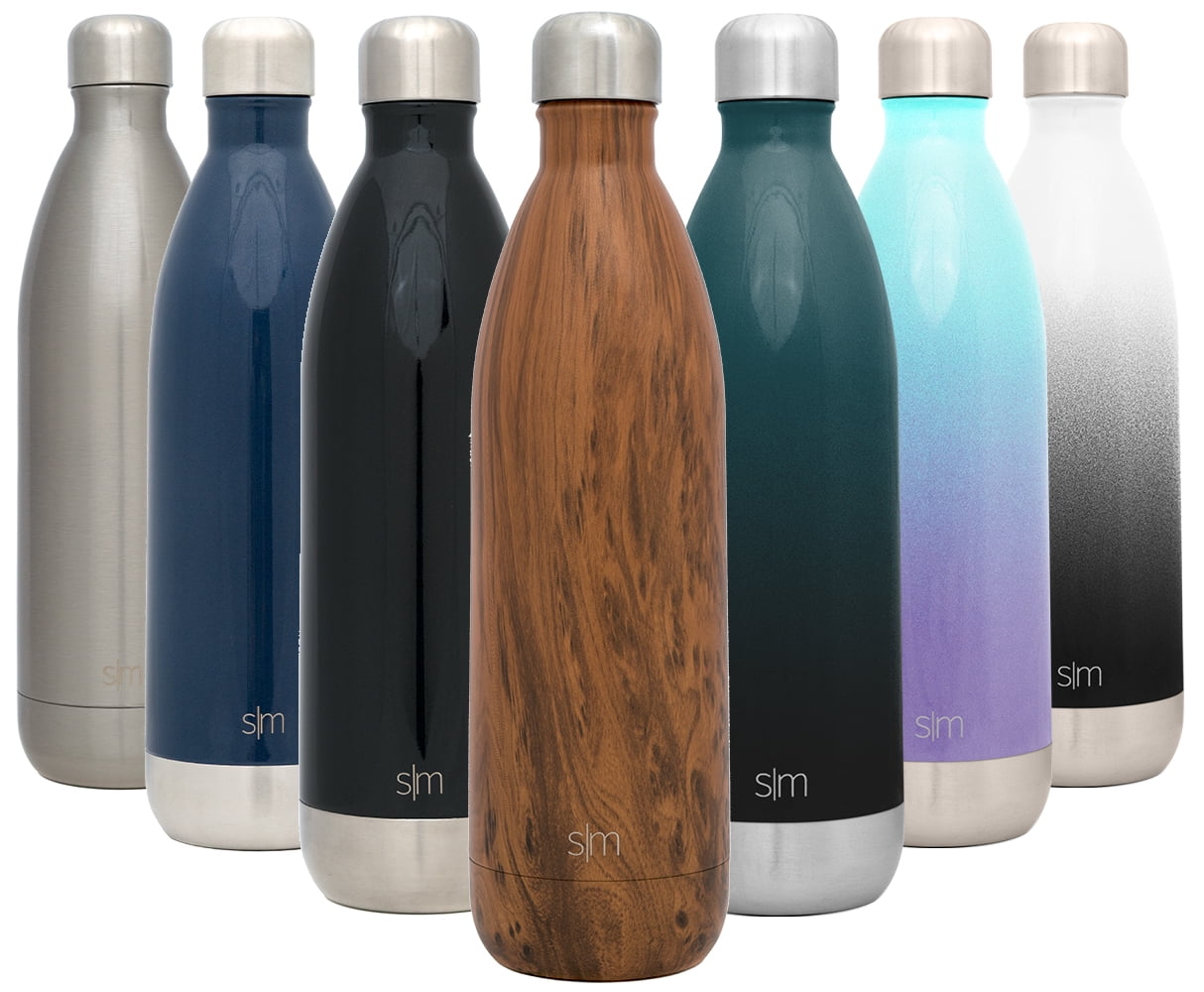Wood Grain Water Bottle