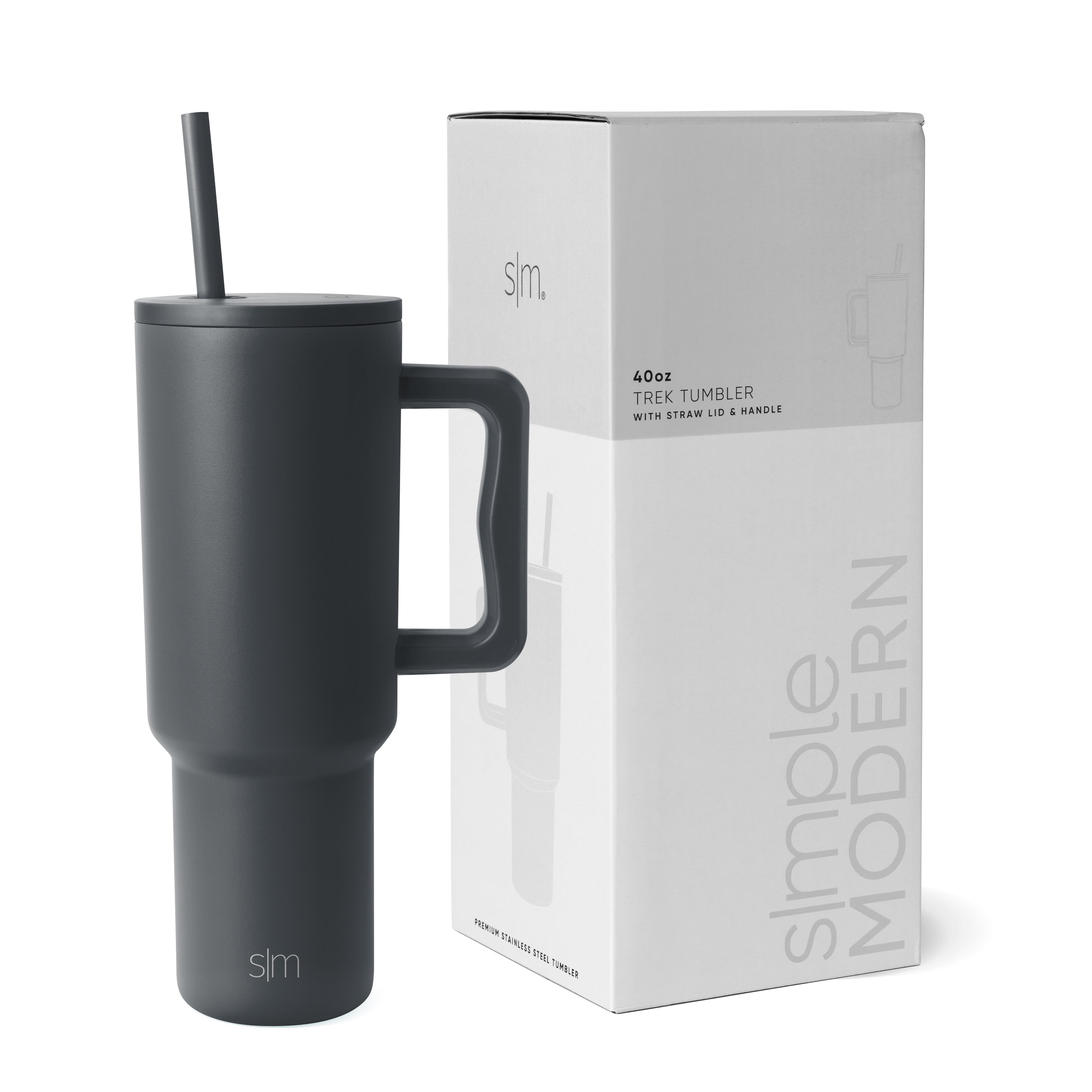 Simple Modern Stainless Steel Trek Tumbler - Leak Resistant - Walmart.com