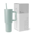 thumbnail image 1 of Simple Modern 40 fl oz Insulated Stainless Steel Trek Tumbler with Straw Lid | Seaglass Sage, 1 of 8