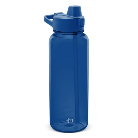 Simple Modern 48 Fluid Ounces Plastic Summit Water Bottle with Straw Lid - Twilight