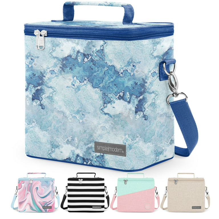 Simple Modern 4L Blakely Lunch Bag for Women & Men - Blue Insulated Kids Lunch  Box -Twilight 