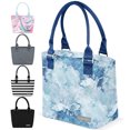 thumbnail image 1 of Simple Modern 4L Cara Lena Lunch Bag for Women - Insulated Lunch Box Pattern: Mazarine Marble, 1 of 7