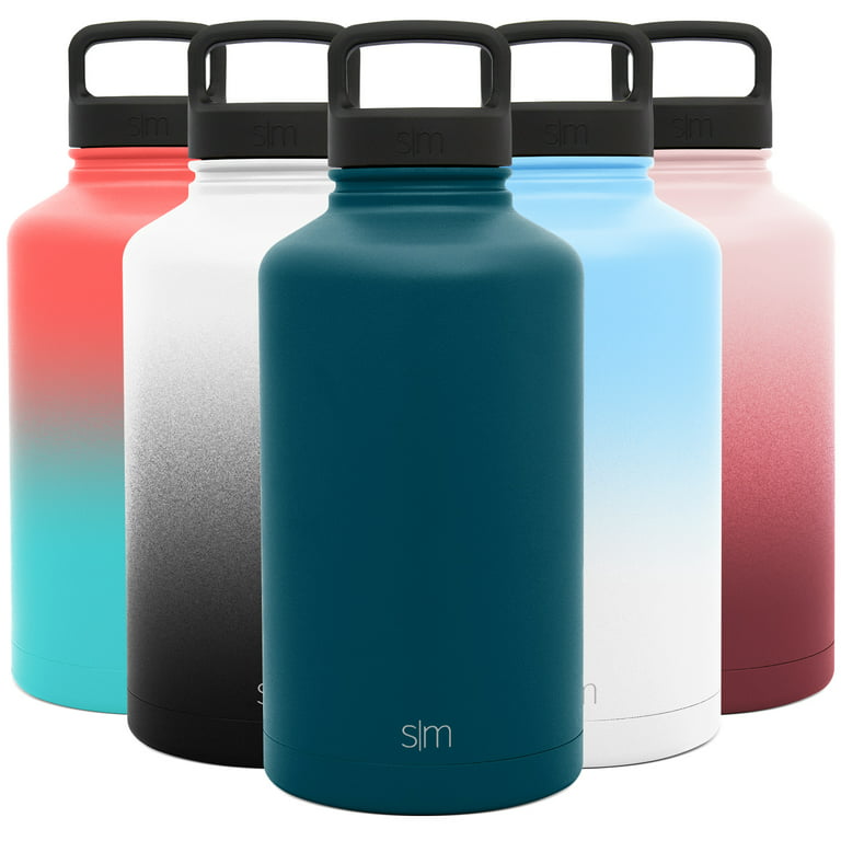 Simple Modern 64 Oz. Summit Water Bottle - Stainless Steel Half