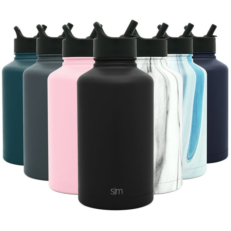 SUMMIT WATER BOTTLE INSULATED CHUG LID by Simple Modern - Midnight Black-  NEW