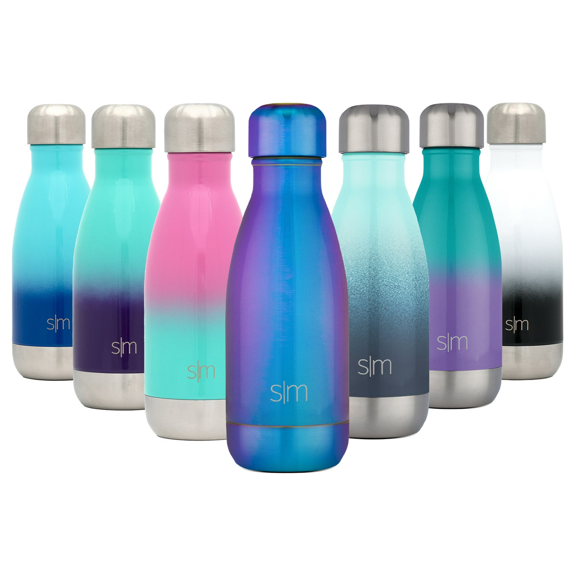Simple Modern 34 Ounce Wave Water Bottle - Stainless Steel Liter