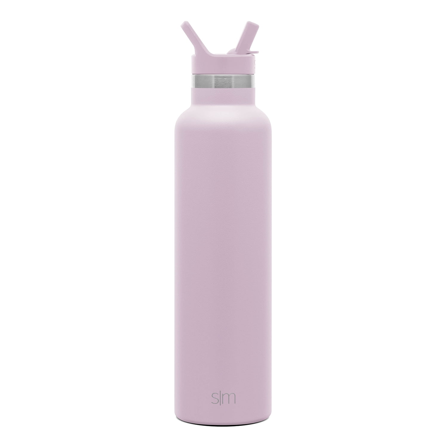 Simple Modern Water Bottle with Straw Lid Vacuum Insulated Stainless Steel Thermos Bottles | Leak Proof Flask | Summit | 22oz, Sea Glass Sage