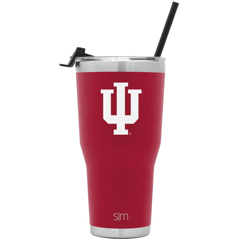 Collegiate Auburn University Stanley Style 40oz Tumbler with Screw on 3  position lid, Handle & Straw - Rally Cry